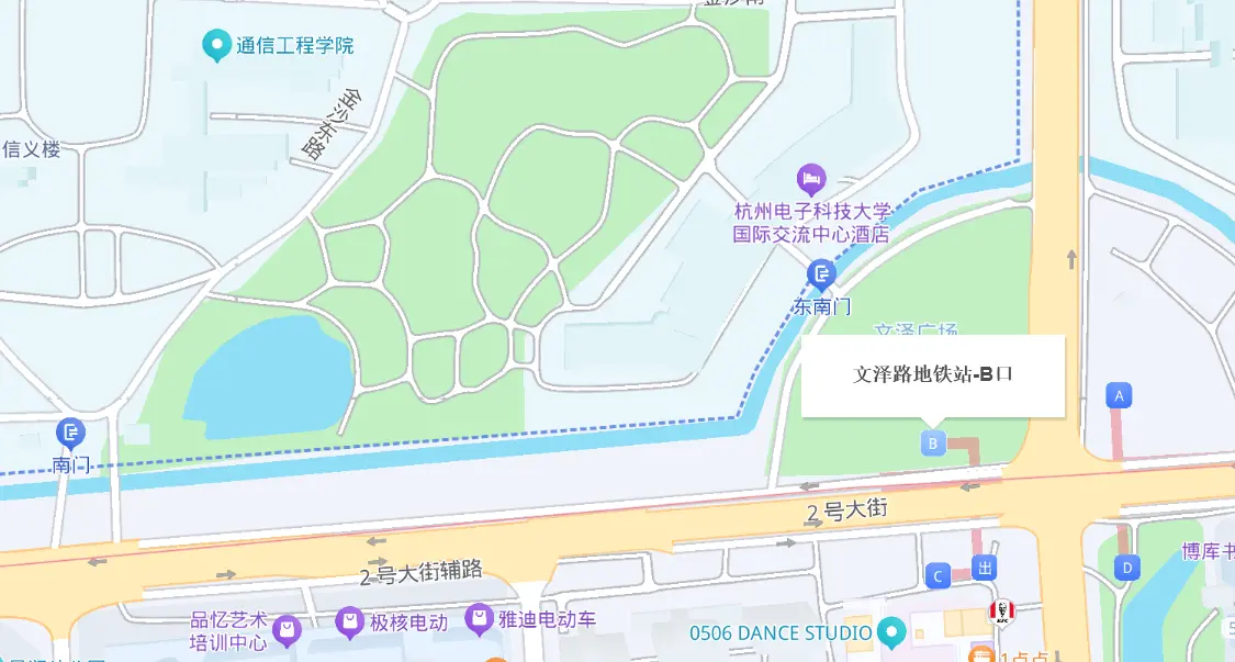 校园周边地图