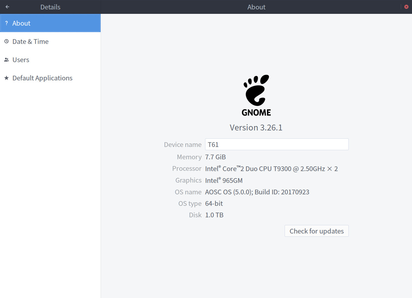 gnome-3.26