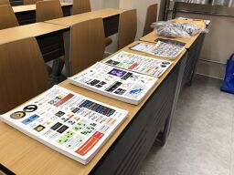 Stickers and souvenirs, a staple of our annual gatherings.